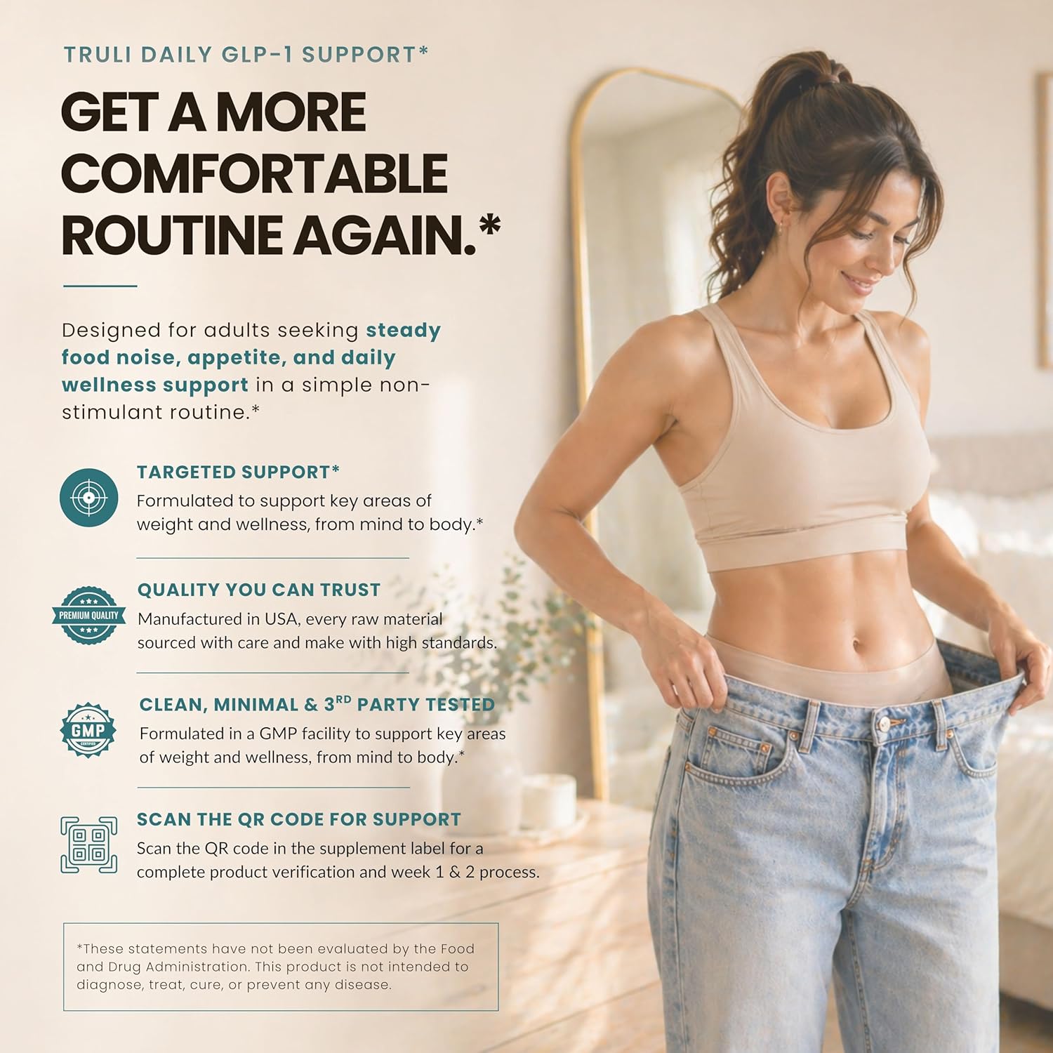 A more comfortable routine